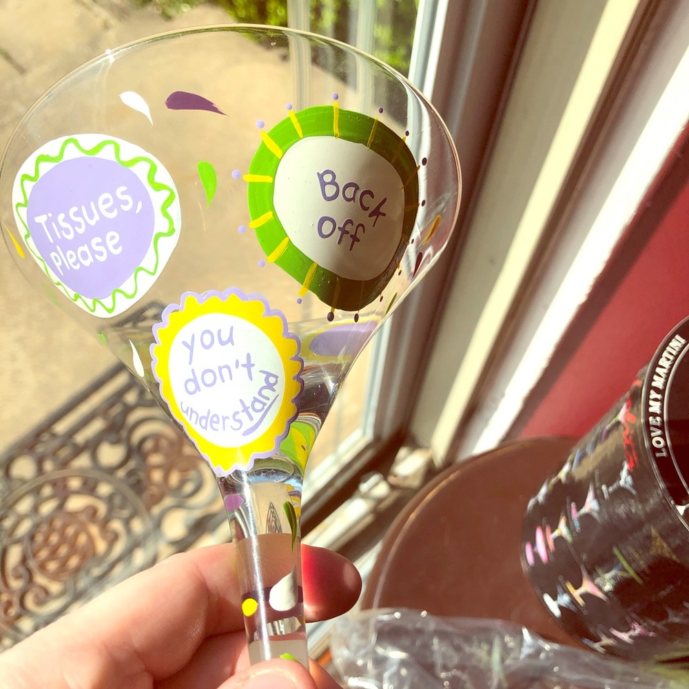 Lolita “PMS”(Please Martini Service) Glasswear